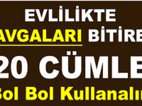 Evlilikte K-avgaları Bitiren 20 Cümle. Bol Bol Kullanalım