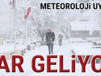 Kar Geliyor Açıklama Yapıldı