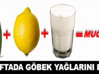 Ayran Maden Suyu Limon Kürü ile 2 Haftada Göbek Yağlarınızı Eritin