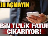 Açana 2 bin tl fatura çıkarıyor çok dikkatli olun