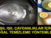 Çaydanlıktaki kireç nasıl temizlenir diyenlere kolay yöntemler;