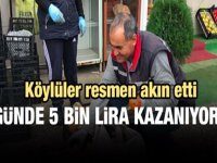 15 günde 5 bin lira kazanıyorlar