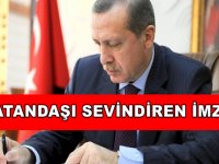 Başkan Erdoğan’dan Vatandaşı Sevince Boğan İmza