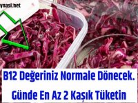 B12 Değeriniz Normale Dönecek. Günde En Az 2 Kaşık Tüketin