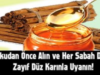 Uykudan önce içilen zayıflama içeceği tarifi sizler için..