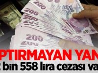 Son gün 28 Şubat yaptırmayana 2 bin 600 lira ceza