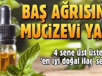 BAŞ AĞRISINA MUCİZEVİ YAĞ. 4 SENE ÜST ÜSTE ‘EN İYİ DOĞAL İLAÇ’ SEÇİLDİ