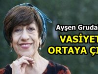 Ayşen Gruda’nın Duygulandıran Vasiyeti Ortaya Çıktı
