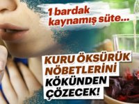 İnatçı Kuru öksürük nöbetlerini kökünden çöze-cek!