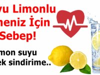 Suyu Limonlu İçmeniz İçin 10 Sebep!