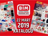 BİM- 22 MART 2019 AKTÜEL KATALOĞU Az ÖNCE YAYINLANDI..