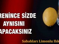 Sabahları Limonlu Ilık Su İçmek Hayatınızı Değiştirir