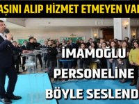 Ekrem İmamoğlu’ndan İBB personeline: Size patronluk yapmaya gelmedim