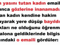 Birkaç Gün Önce Vefat Eden Eşinden Aldığı İlginç Email Kadını Bayılttı