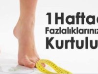 Sadece 1 Haftada 5 Kilo Zayıflatan Diyet Listesi