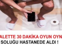 30 DAKİKA TUVALETTE OYUN OYNADI SONRASINDA BÖYLE OLDU