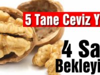 5 TANE CEVİZ YİYİN VE 4 SAAT BEKLEYİN: BAKIN KALBİNİZE NE OLUYOR ?