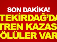 Tekirdağ Çorlu’da yolcu treni devrildi: Ö-lü ve yaralılar var